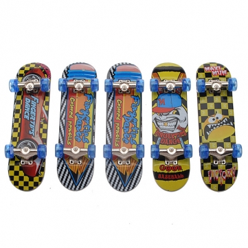 5 PCS Mini Tech Deck 96mm Long Finger Board Skateboard New - US$4.89 sold out