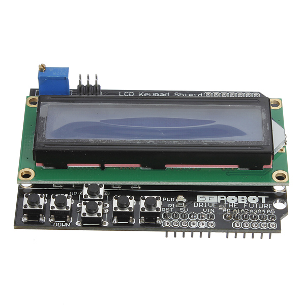 3Pcs Keypad Shield Blue Backlight For Arduino Robot LCD 1602 Board