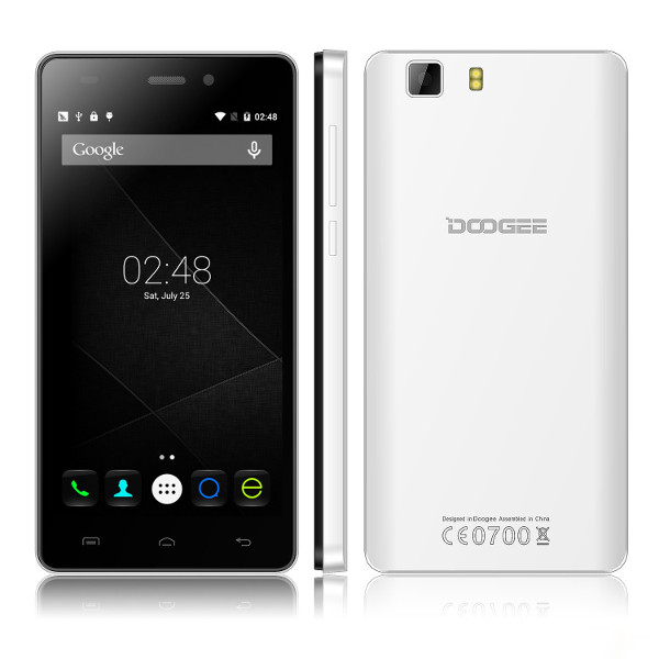 DOOGEE X5 5-inch Android 5.1 MTK6580 Quad-core Smartphone 