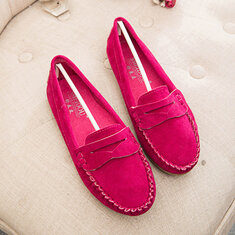 Women Slip On Flax Cloth Shoes Casual Flat Loafers - US$23.99