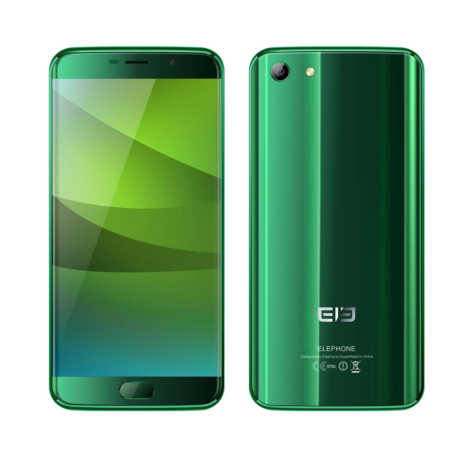 banggood Elephone S7 MTK6797 Helio X20 2.0GHz 10コア GREEN(グリーン)