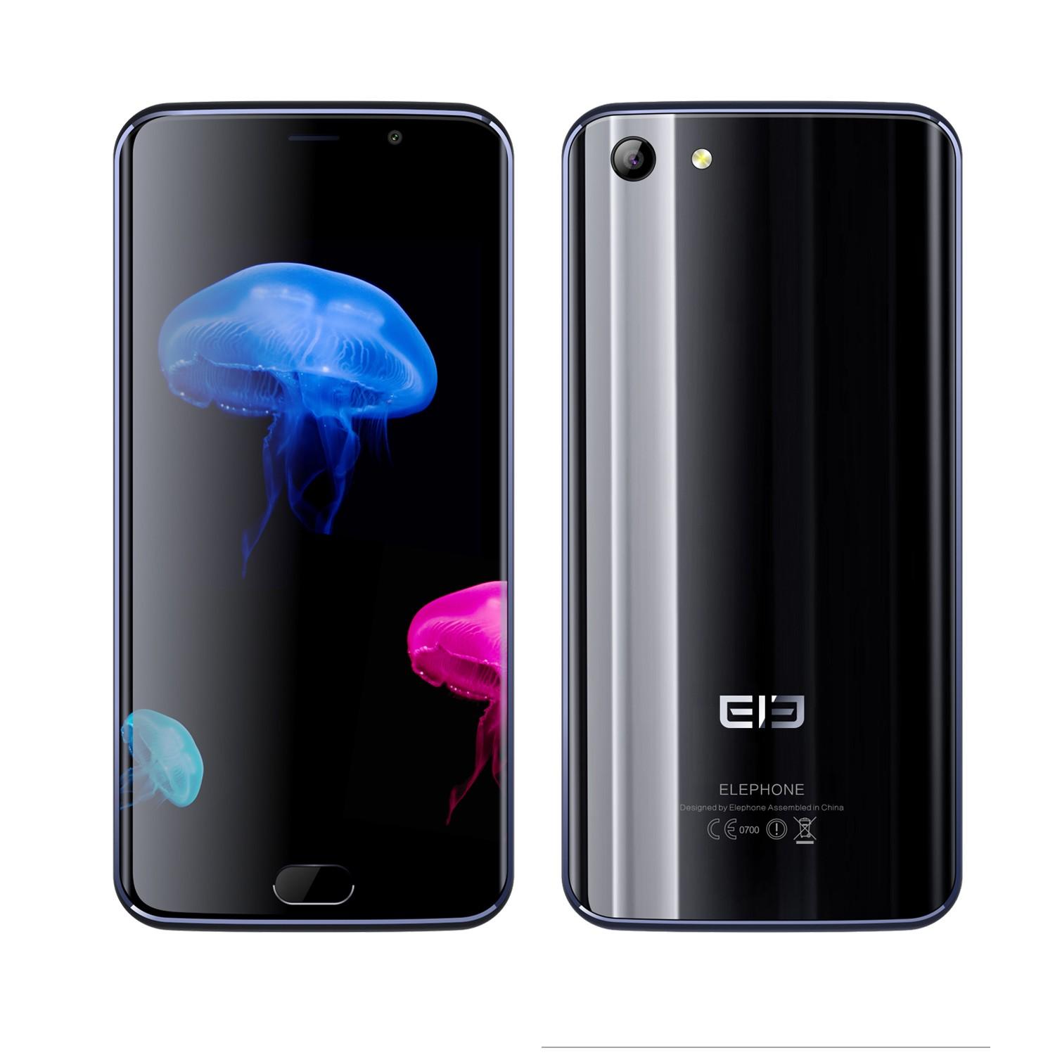 banggood Elephone S7 MTK6797 Helio X20 2.0GHz 10コア BLACK(ブラック)