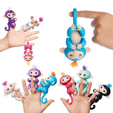 Interactive Baby Monkeys Fingers Llings For Fingerlings Toys 