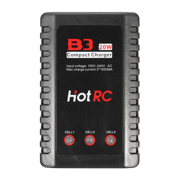 HOTRC B3 20W 1.6A Balance Charger for LiPo Battery