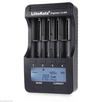 LiitoKala Lii-500 Lithium And NiMH Battery LCD Smartest Charger