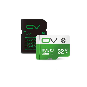 OV Class10 Micro SD Memory Card With Micro SD to SD Card Reader Set