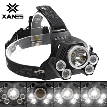 XANES 2408 1600LM Bicycle Headlight 4 Switch Modes