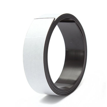 Self Adhesive Magnetic Tape Magnet Strip 25mmx1.5mmx1m - US$5.49